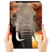 ( For iPad 10, 10th Gen, 10.9 inch ) Flip Case Cover P24110 Elephant