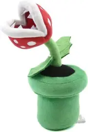 Little Buddy Super Mario All Star Collection 1594 Piranha Plant Stuffed Plush, 9