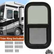 For RV Camper Teardrop Cargo Vertical Trailer Window Replacement 12" W x 22" H