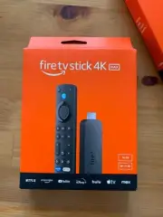 Amazon Fire TV MAX Stick 4k UHD 2 .0 GHz Wi-Fi 6E 16GB Dolby Vision and Atmos BT