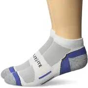 [Top Flite] Men's Sport Performance Mesh Upper Low Cut Ultra Dri Socks 2 Pair Pack, Green, Shoe Size 9-13