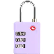 Swiss TSA Dial Combination Lock - Lilac