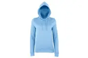AWDis Just Hoods Womens/Ladies Girlie College Pullover Hoodie (Sky Blue) - UTRW3481