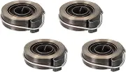 uxcell Drill Press Spring Drill Press Quill Feed Return Coil Spring Assembly Spring Steel Chemical Blackening Finish 1800mm Expand Long 64 x 19 x 1mm 4 Pcs