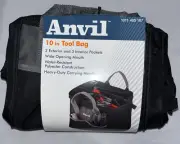 ANVIL 10” Tool Bag (10x7.25x9incheseach bag) Handles Pockets NWT
