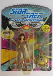 1993 PLAYMATES STAR TREK NEXT GENERATIONS SKYBOX DEANNA TROI FIGURE NIP NEW