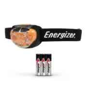 Energizer Vision Trailfinder LED Headlamp 250 Lumen, 6 Modes (3) AAA Batteries