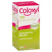 Coloxyl 120mg Filmcoat 100 Tablets
