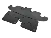 OEM VW Velour Floor Mats Gray Sharan 7N Seat Alhambra 6 Seater Fabric Carpet