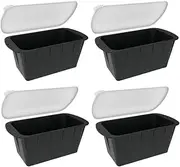4PCS Extra Large Ice Block Mold, 8LBS Silicone Large Ice Molds, Ice Bath Chiller Ice with Molds Lid, Block Water Giant
