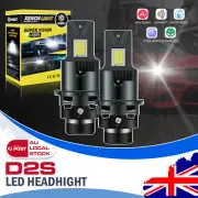 2 x D2S 6000K OEM HID Xenon Headlight Replacement Light Bulbs Better than Haloge (for: Renault)