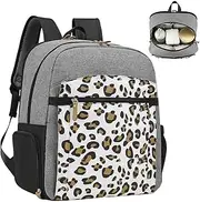 Baby Diaper Bag - Breast Pump Backpack, Double-shoulder -capacity Suction Bag | Elegant Waterproof Breast Pump Storage Bag Diaper Bag Backpack | For Breast Pump Diaper Computer Tissues