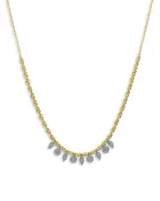 Meira T 14K Yellow Gold Dainty Diamond Charm Necklace, 18