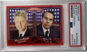 2008 TOPPS CAMPAIGN SENATOR ROBERT BOB DOLE SIGNED PSA DNA AUTOGRAPH CLINTON