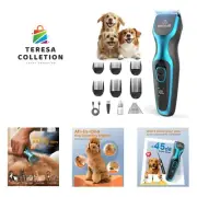 Dog Clippers for Grooming - 2-Speed Super Power, 50dB Quiet Rechargeable Cord...
