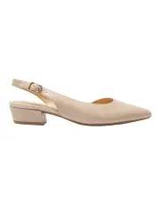 [Easy Steps] Ramsey Heeled Shoes in Blush Leather