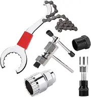 Mountain Bike Tool Kit | Integrated Multi-Functional Road Bike Repair Kit,Portable Maintenance Tool Set Fixed And Tail Hook Wrench For Mechanic Workshop
