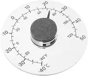 MINAOLULUS Traditional Thermometer Adhesive Design for Installation Accurate Temperature Measuring Tool for Home Greenhouse Garage and More