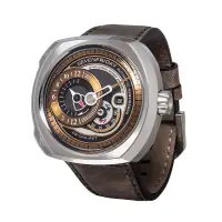 在飛比找蝦皮商城優惠-SEVENFRIDAY Q2 日期顯示自動上鍊機械錶-銅色 