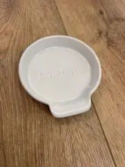 White Threshold Cuchara Spoon Rest