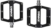 Bicycle Cycling Bike Pedals, New Aluminum Antiskid Durable Bicycle Cycling Pedals,Colorful Electroplating Bearing Bicycle Pedals for BMX MTB Road Bicycle 9/16