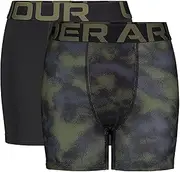 [Under Armour] Boy's Sand Camo 2-Pack Boxer Set (Big Kids) Assorted SM (8 Big Kid), Assorted, SM (8 Big Kid)