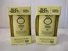 (2) Sun Bum KIDS Clear Sunscreen Face Stick SPF 50, Exp 06/2025, 0.53 oz Ea, New