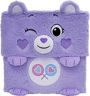 Care Bears: Storables 12" Box - Share Bear - Purple Character Themed Bin, Fabric Storage Container, Opening Top Lid, Holds Toys Books & More, Licensed