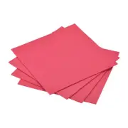 4 Pack 9.84 x 9.84" 3mm Thickness EVA Foam Sheets for Arts Red