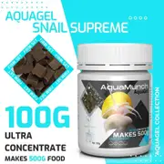 AquaMunch AquaGel Snail Food - Snail Supreme L(FL5) For Fish Shrimp Snail Tank Aquarium