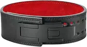 Lifting Belt | Leather Weight Belt for Men | Waist Back Support PU Leather Adjustable Workout Equipment, Sport Accessories for Pull Ups Strength Training Deadlifts Squat