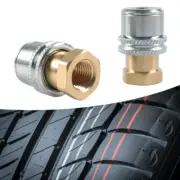 Locks on Air Chuck 1/4 Metal Tire Air-Chuck For Inflator Automobiles Tire Repair