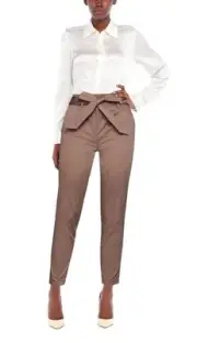 Eleventy Cotton Brown Pants Size 0 New With Tags