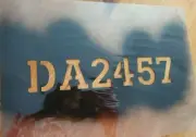 Personalised beehive stencil for labelling & ID of beehives beekeeping
