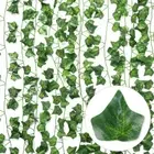 Faux Green Artificial Decorations Artificial Plants Ivy Garland Fake Ivy Leaves