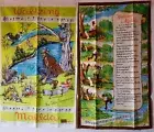 2 VTG MINT~ AUSTRALIA~Pure Linen TEA TOWEL~WALTZING MATILDA ~HEIL~ Jolly Swagman
