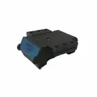 Trailer Vision Anderson Plug Cover Black with LED. Battery Charge Connector
