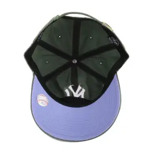【NEW ERA】洋基NY白繡線中性棒球帽(莫藍迪綠)