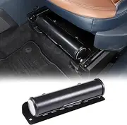 Aunginsy Under Seat Storage Box Compatible with Ford Maverick 2022 2023, Black Carbon Steel & ABS, Multi-Functional Car Organizer Tray