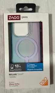 Zagg Gear4 Milan Snap Phone Case Aurora With MagSafe For iPhone 14 Pro