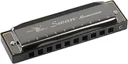 Labymos SW1020-7 10 Holes 20 Tones Blues Diatonic Harmonica Key of C Mouth Organ with ABS Case Standard Performance Harmonica for Beginners Kids Students Adults Professionals