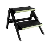 Supex Black Two Stage Aluminium Step