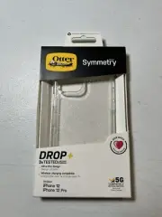OtterBox Apple iPhone 12 / 12 Pro Symmetry Series Case Clear Glitter Stardust