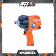 SP Tools 3/4 inch Drive Impact Wrench - Stubby Pistol Type 5 Torque Settings