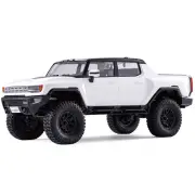 FMS FCX18 Hummer EV RTR Two Battery 1/18 2.4G 4WD RC Car Pickup Truck Off-Road Rock Crawler LED Light Two Speed Full Pro