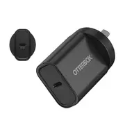 Otterbox 20W Usb C Type I Fast Wall Charger Black Compact Drop Tested
