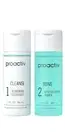 Proactiv 2 Step Acne Treatment-Benzoyl Peroxide Face Wash+Exfoliating Toner2×2oz