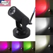 RGB 1W LED Portable Stage Spotlight 360° Party Dance Floor For Disco DJ Bar KTV