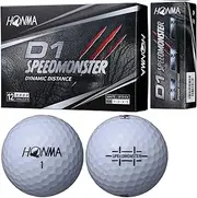 Golf HONMA Ball D1 Speed Monster Ball Set of 5 Dozen (60 Pieces)