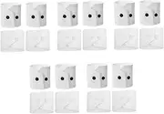 SHINEOFI 5sets Lace Trim Fox Clamp Dedicated Net Cover Charm Double-Sided Card Removable Sleeves Fake Sleeves Sleeves Heavy-Duty Handle Shirt Sleeves Grater White 2pair*5